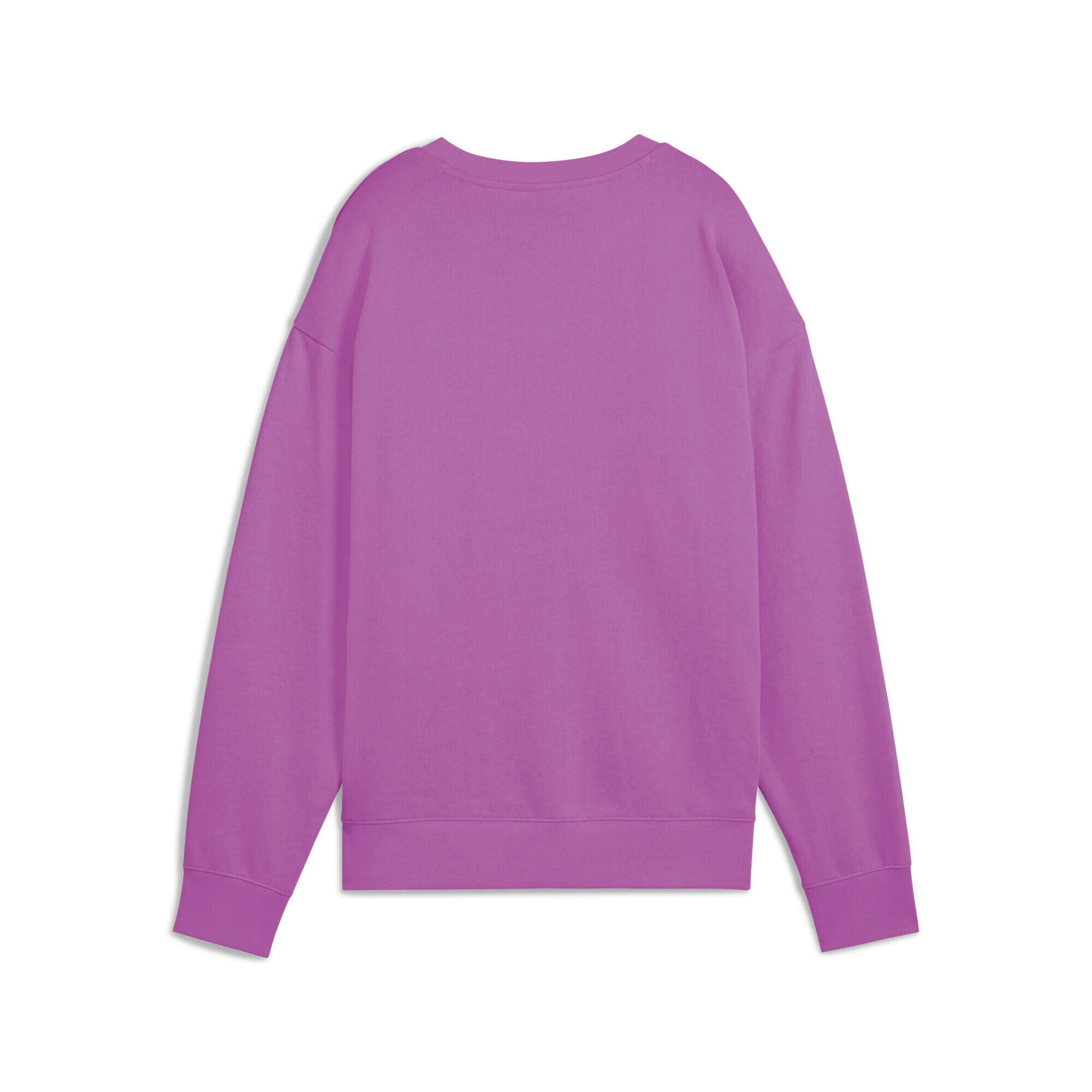ESS ELEVATED Bequemer Crewneck Damen PUMA Wild Berry Purple 6/7