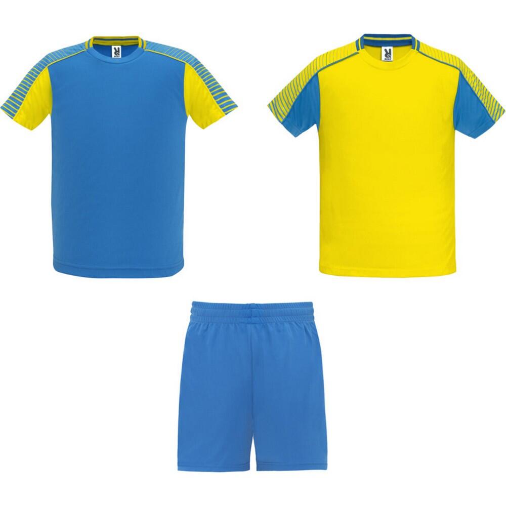 ROLY Unisex Adult Juve Sports Sports Set (Royal Blue/Yellow)