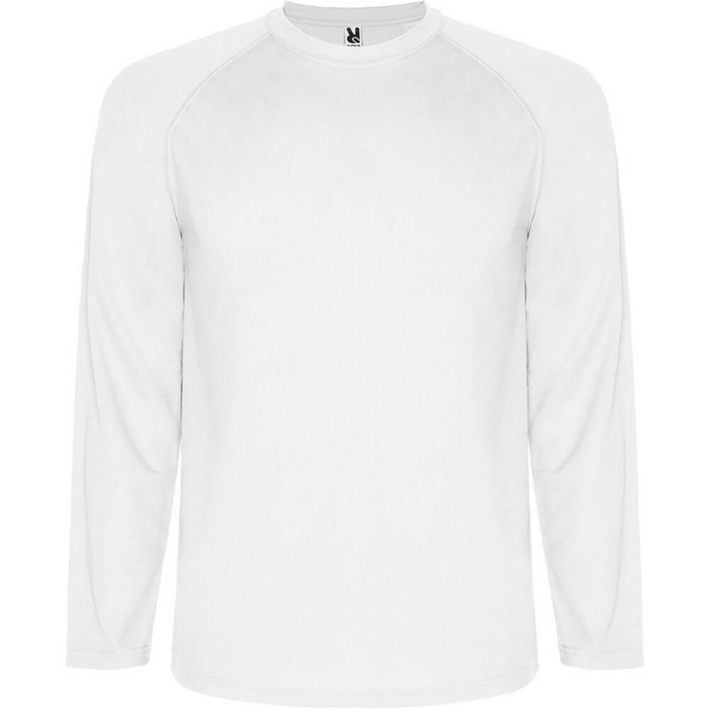 ROLY Childrens/Kids Montecarlo LongSleeved Sports TShirt (White)