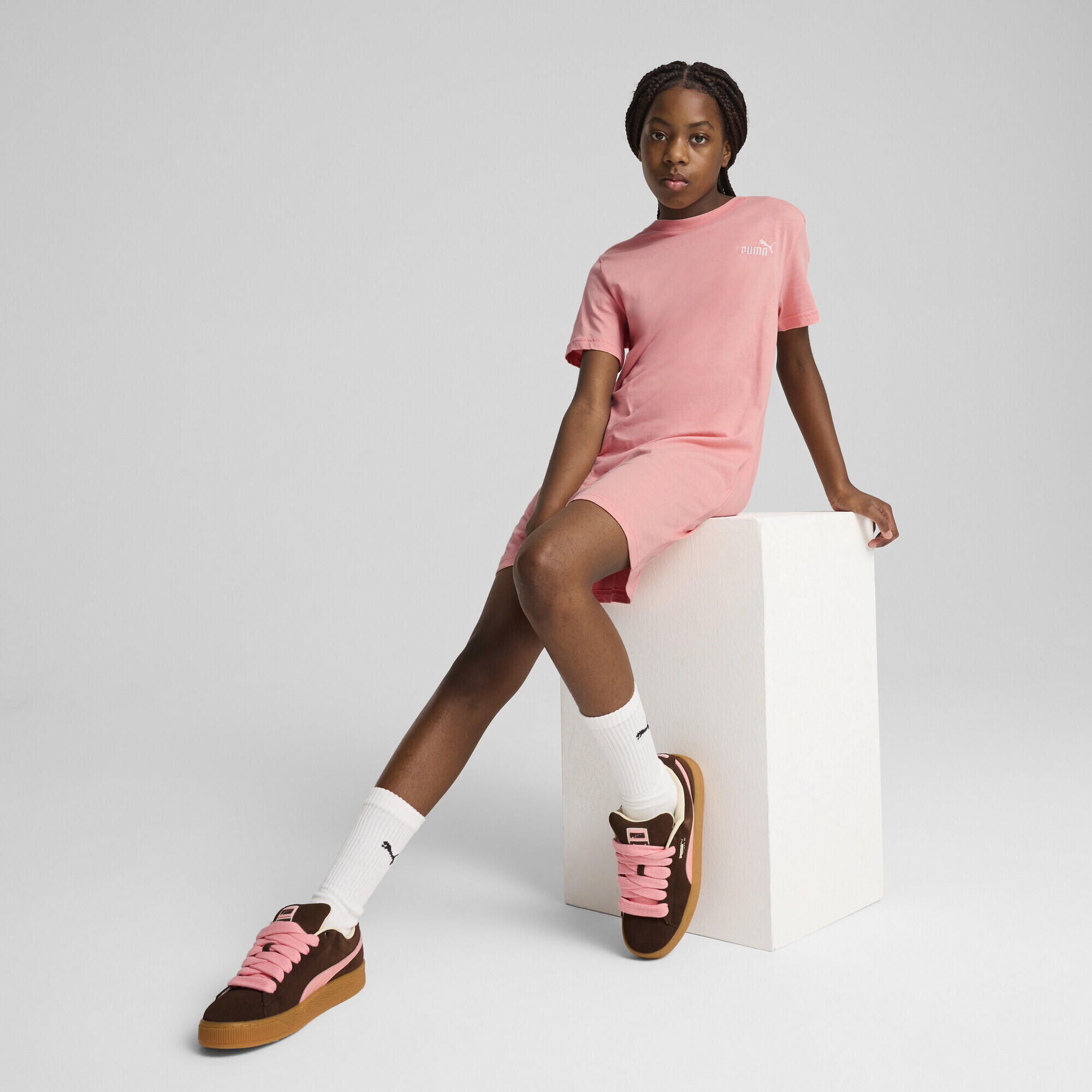 Robe manches courtes à petit logo N° 1 Essentials Enfant et Adolescent PUMA 4/7
