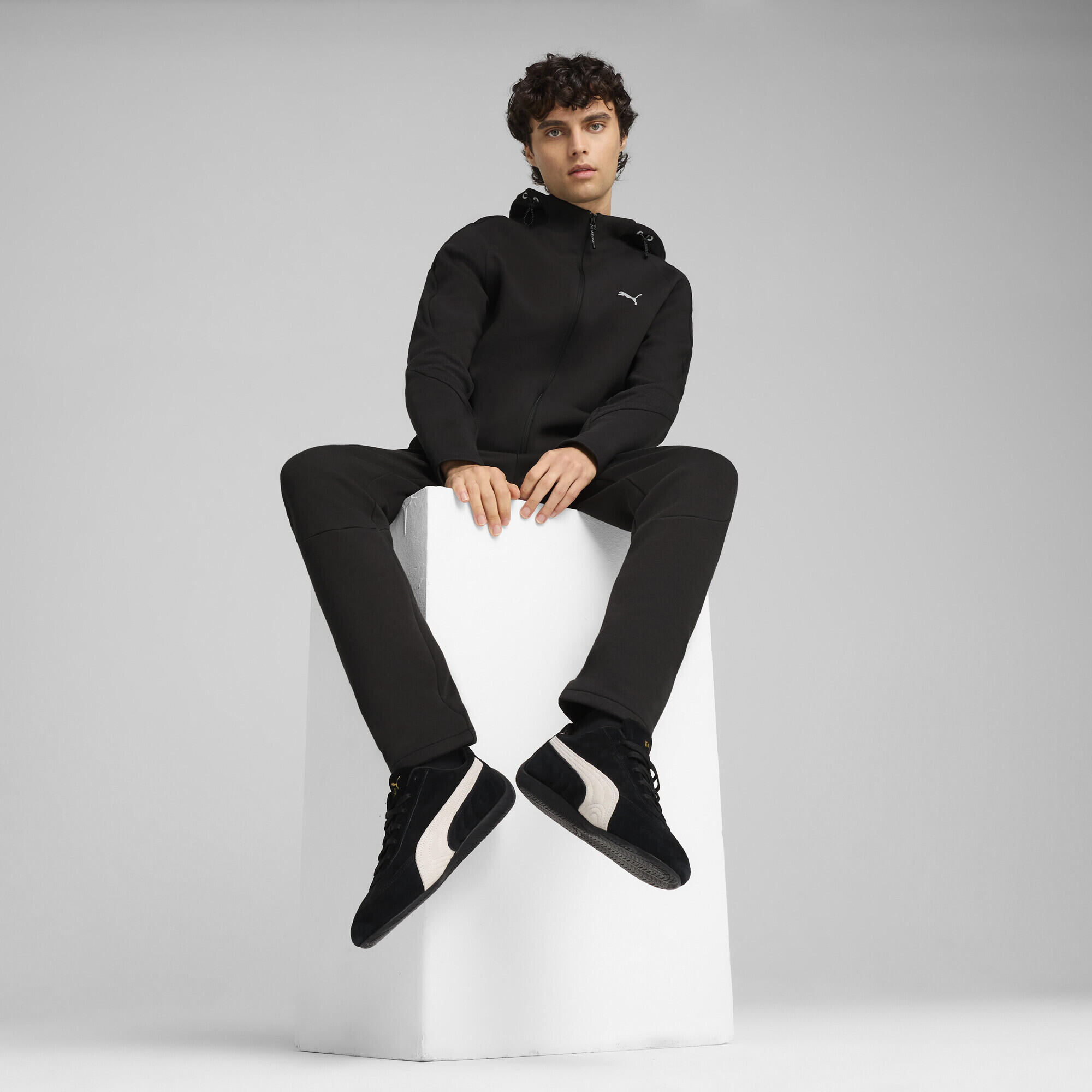 Hoodie entièrement zippé EVOSTRIPE Homme PUMA Black 4/7