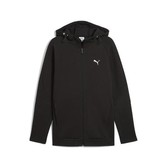 Hoodie entièrement zippé EVOSTRIPE Homme PUMA Black
