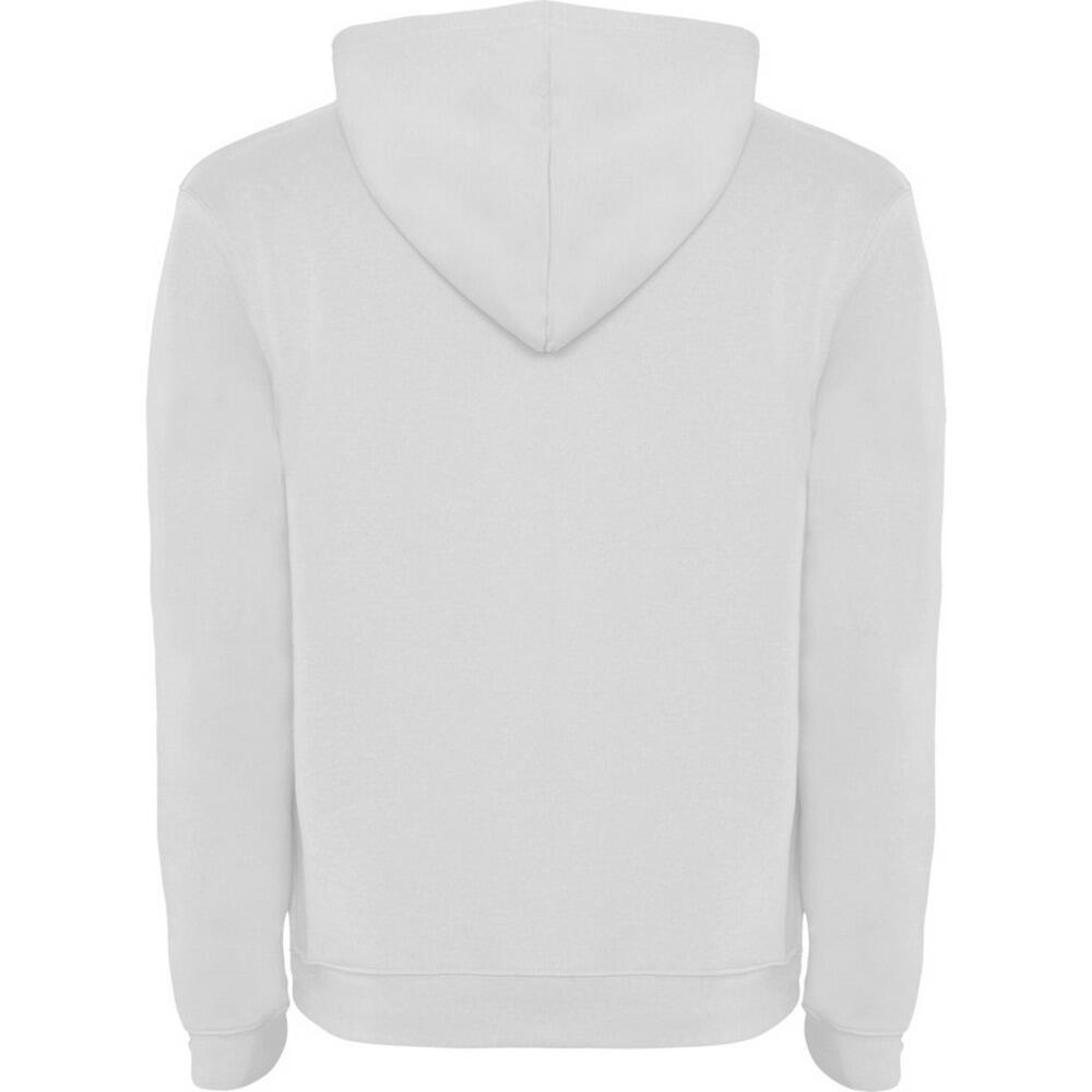 Felpa Con Cappuccio Con Coulisse Bambini Roly Urban Bianco Blu Navy 2/4