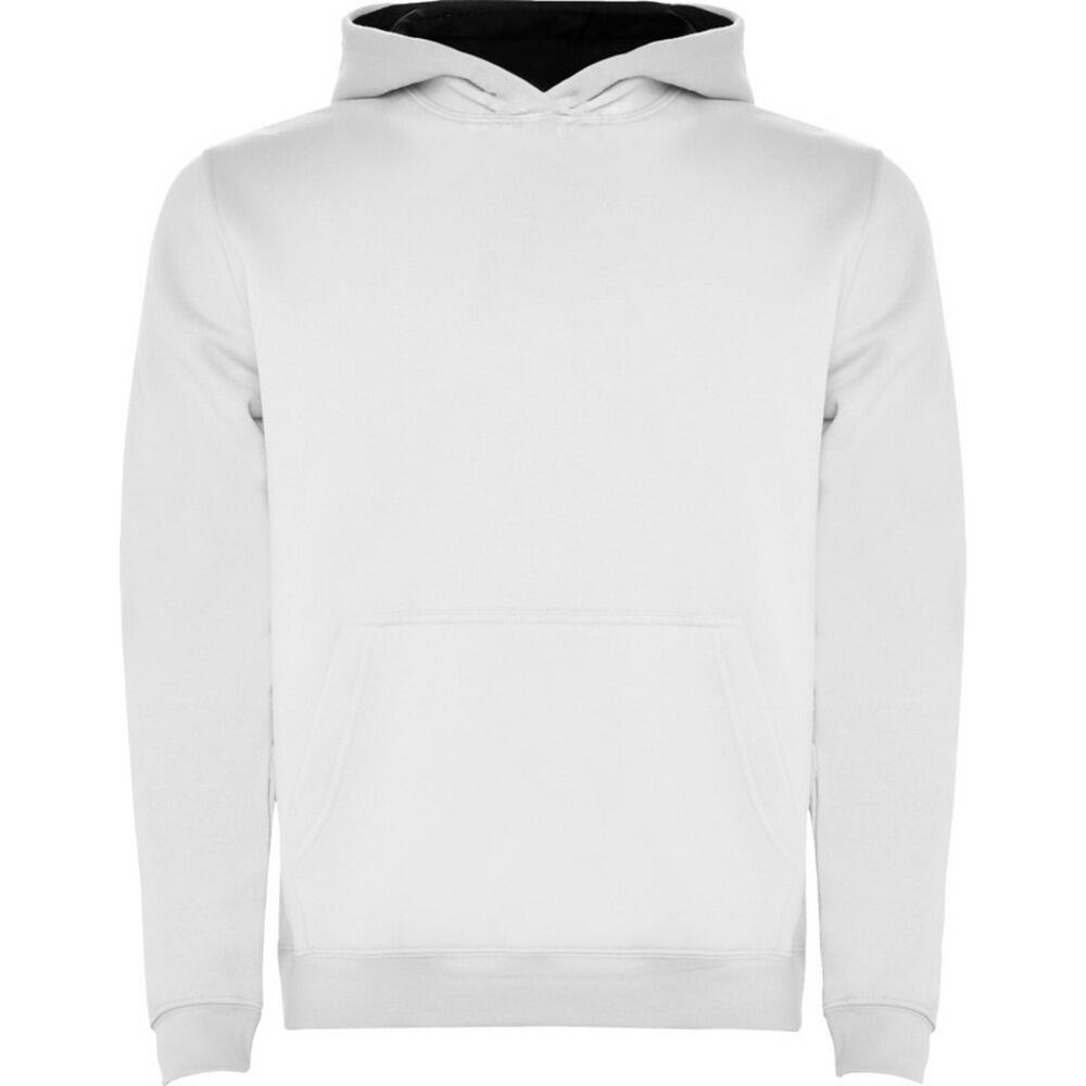 ROLY Childrens/Kids Urban Drawstring Hoodie (White/Navy Blue)