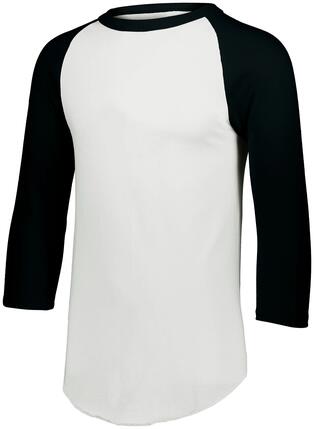 Koszulka baseballowa 3/4 Augusta Sportswear Mouw 2.3 dla dorosłych