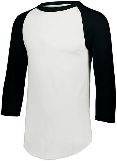 Koszulka baseballowa 3/4 Augusta Sportswear Mouw 2.3 dla dorosłych