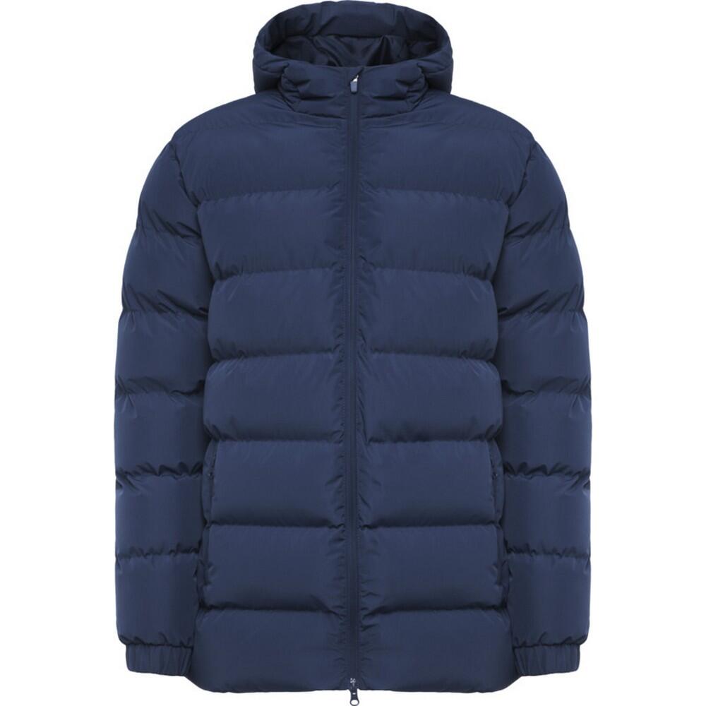 Parka isolada Nepal para adultos unissexo Azul Marinho