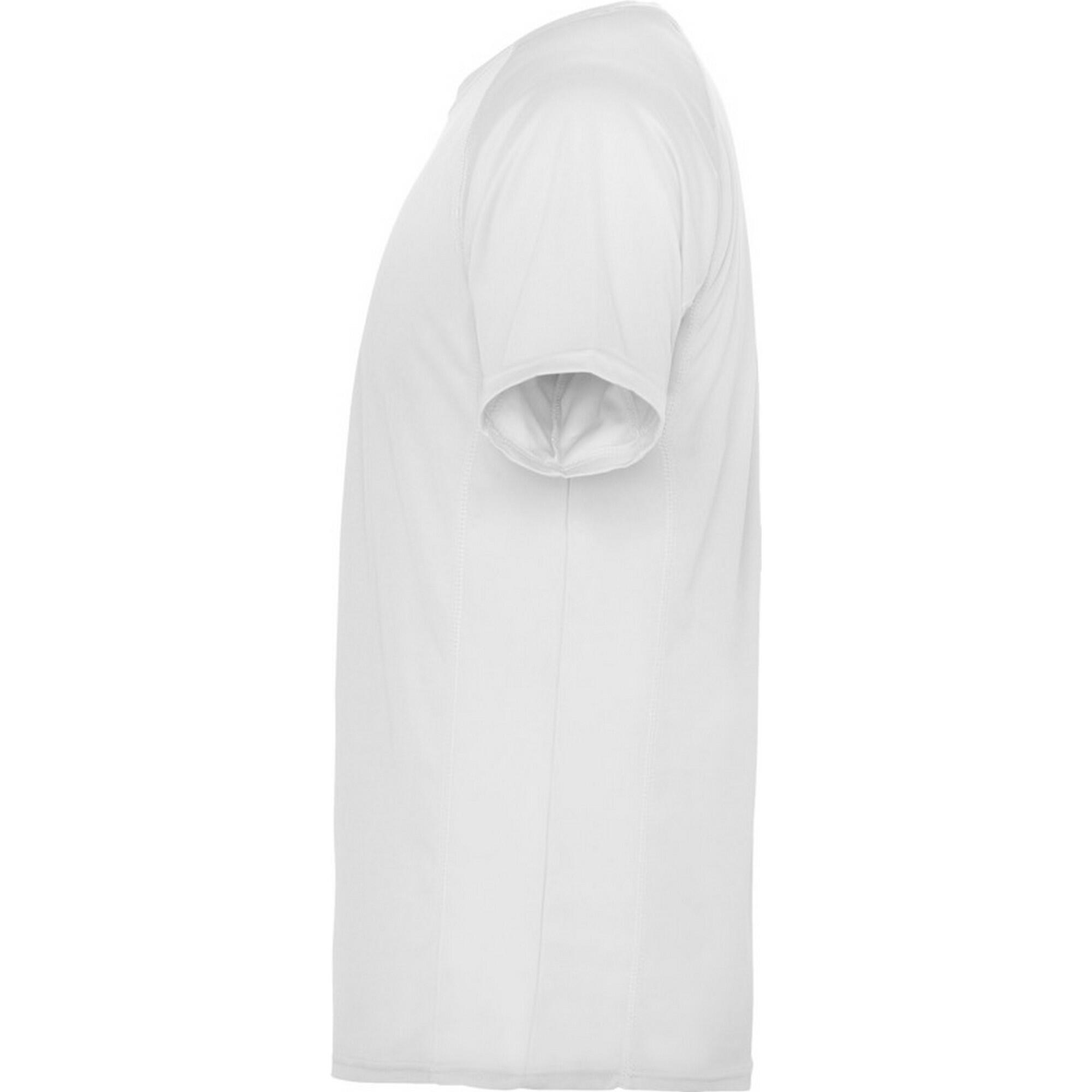 Maglietta Sportiva Bambini Roly Montecarlo Bianco 3/3