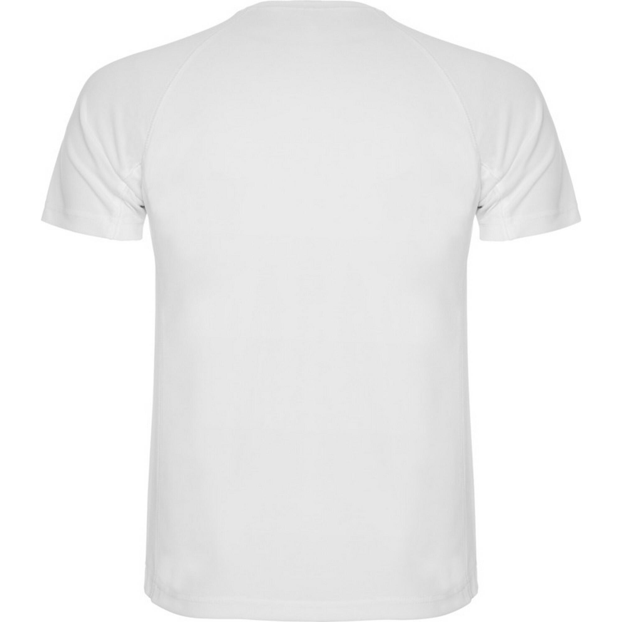 Maglietta Sportiva Bambini Roly Montecarlo Bianco 2/3