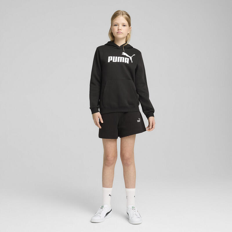 Manșoane de compresie alergare copii ESS No. 1 Logo Fleece-Hoodie PUMA