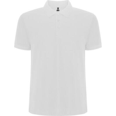 Maglietta Polo Maniche Corte Bambini Roly Pegaso Premium Bianco