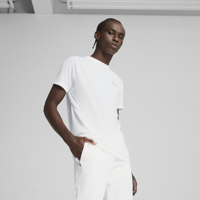 Męska koszulka EVOSTRIPE PUMA White