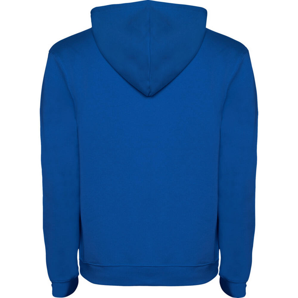 Felpa Con Cappuccio Con Coulisse Bambini Roly Urban Blu Reale Bianco 2/4