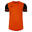 Tshirt CAVELLE Homme (Orange Vif / Noir)