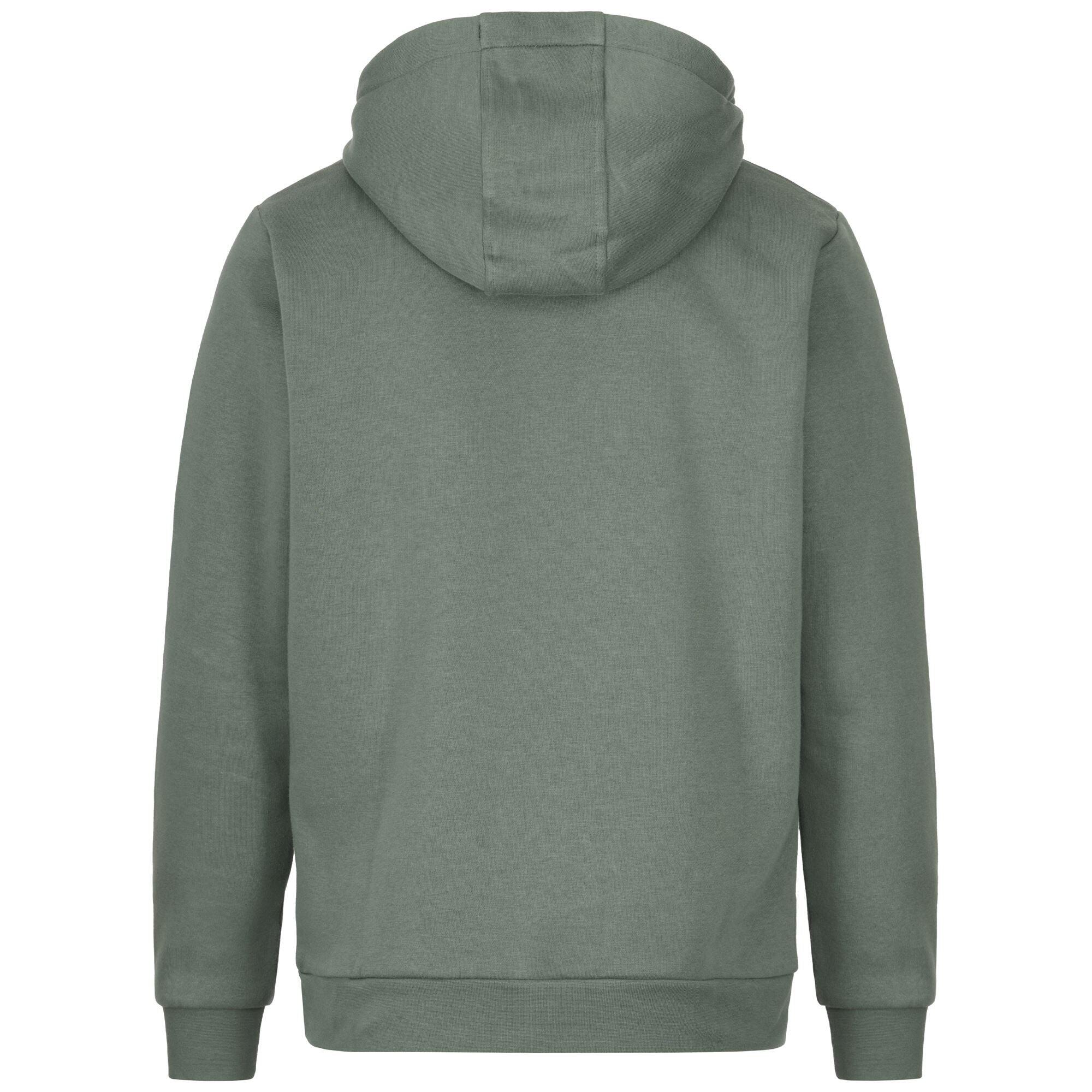 Felpa da uomo in cotone verde da sportivo 3/5