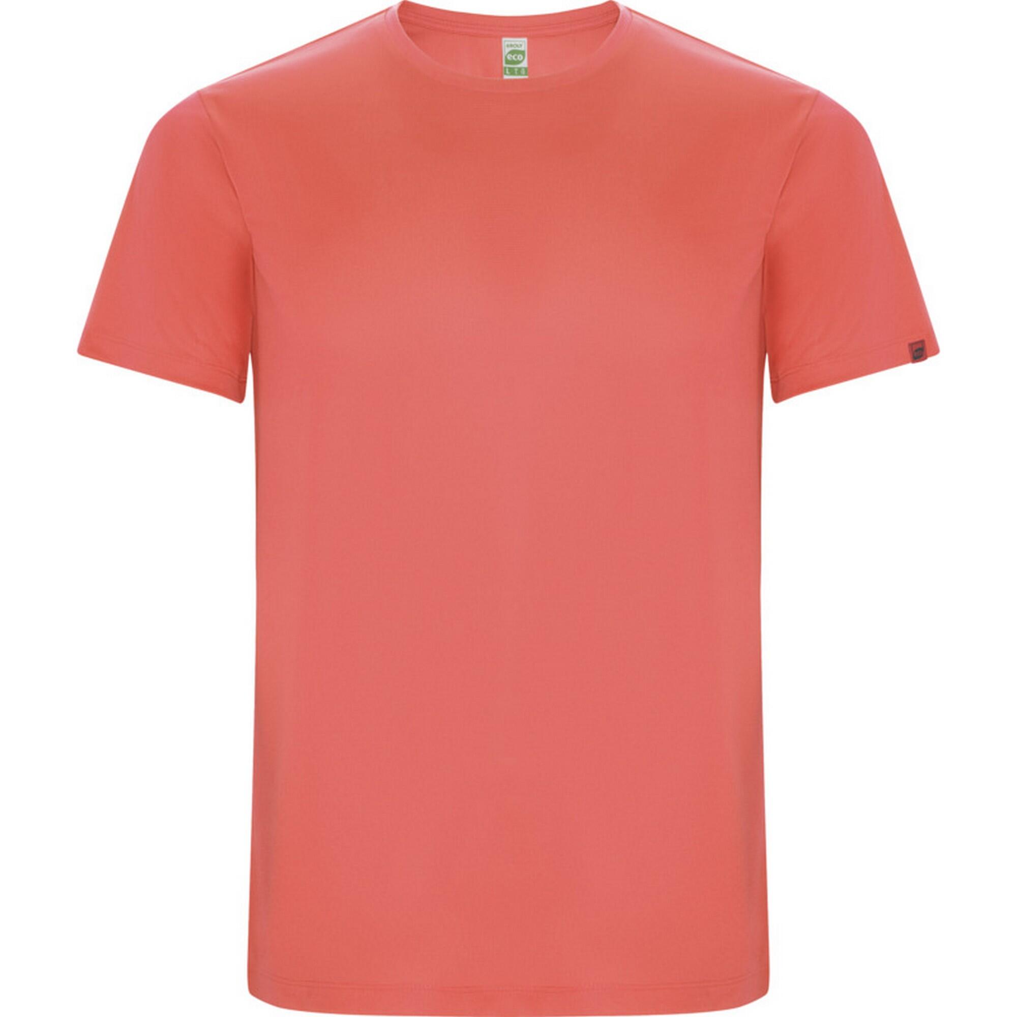 Roly - Tshirt Imola Enfant (corail Fluo) - T-shirt Manches Courtes - Orange - 10 À 12 Ans - Decathlon