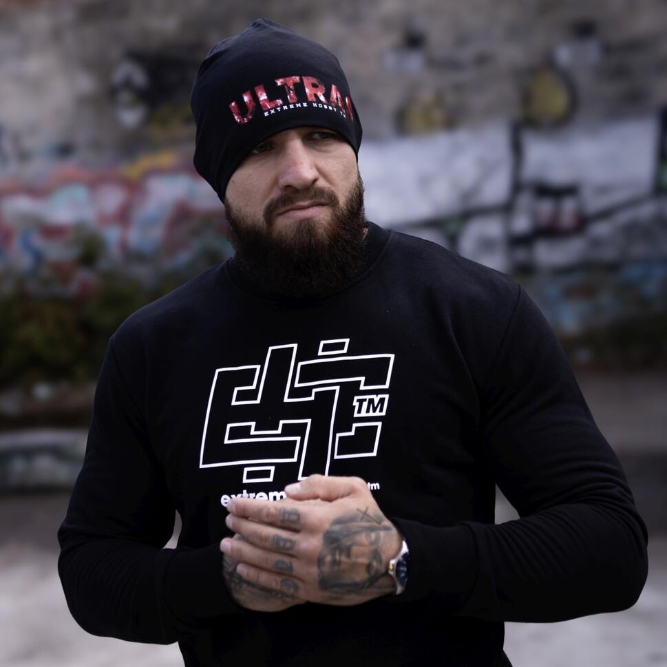 Czapka męska jesienno-zimowa bawełniana EXTREME HOBBYULTRAS 2024