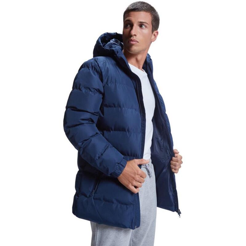 Nepal geïsoleerde parka voor volwassenen (Marineblauw)