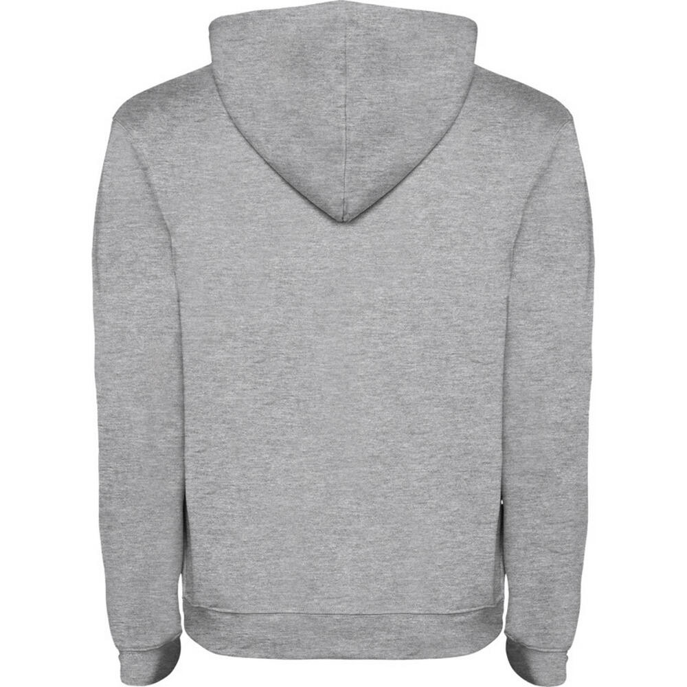 Felpa Con Cappuccio Con Coulisse Bambini Roly Urban Grigio Di Marna Nero Tinta 2/4