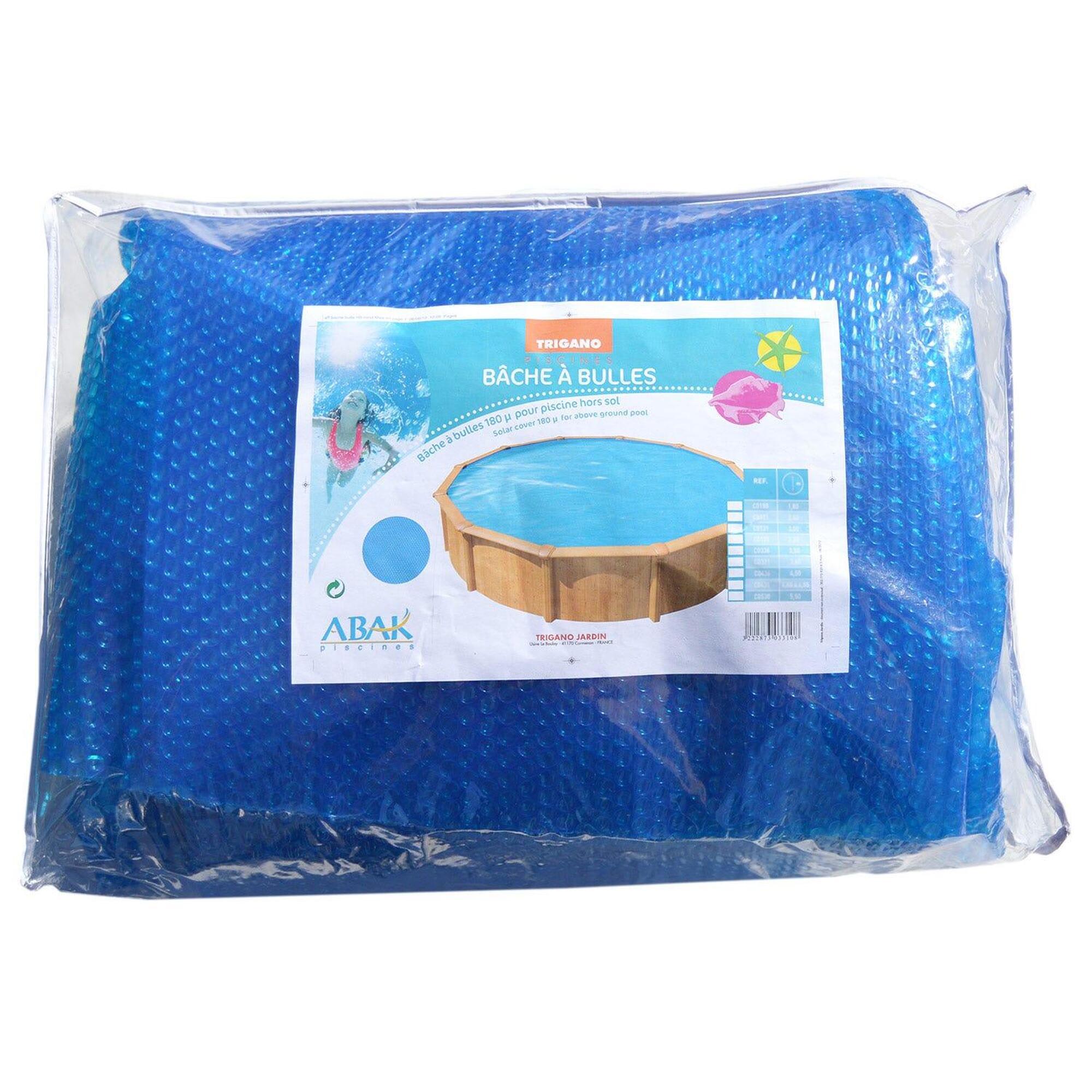 Trigano - Bâche À Bulles Ronde Piscine Métal 3,2 M - Bâche Piscine - Bleu - Taille Unique - Decathlon