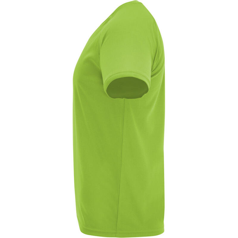 Kinderen/Kinderen Bahrein Sport Tshirt (Kalk groen) 3/4