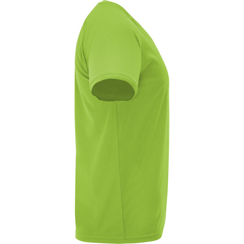 Kinderen/Kinderen Bahrein Sport Tshirt (Kalk groen) 4/4