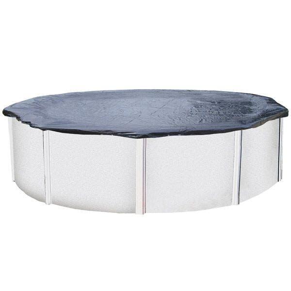 Bâche d'hiver pour piscine ronde 3,6 m - 4 m 1/4
