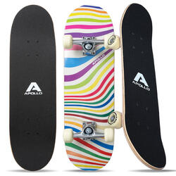 Skateboard pour Enfants 28" ABEC 3 - Petits Skates | Retro Colors