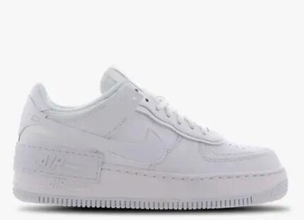 Nike Air Force 1 Shadow Triple White (W)