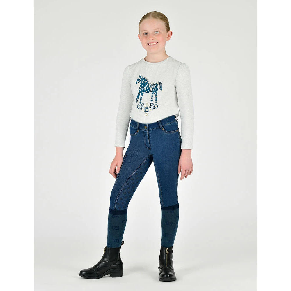 Reitjeans mit Voll-Gripp für Kinder Dublin Shona 2/4
