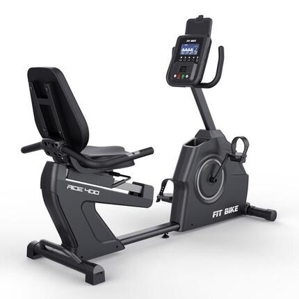 FitBike - Ride 400 iPlus - Vélo d'appartement - Vélo semi-allongé - Bluetooth