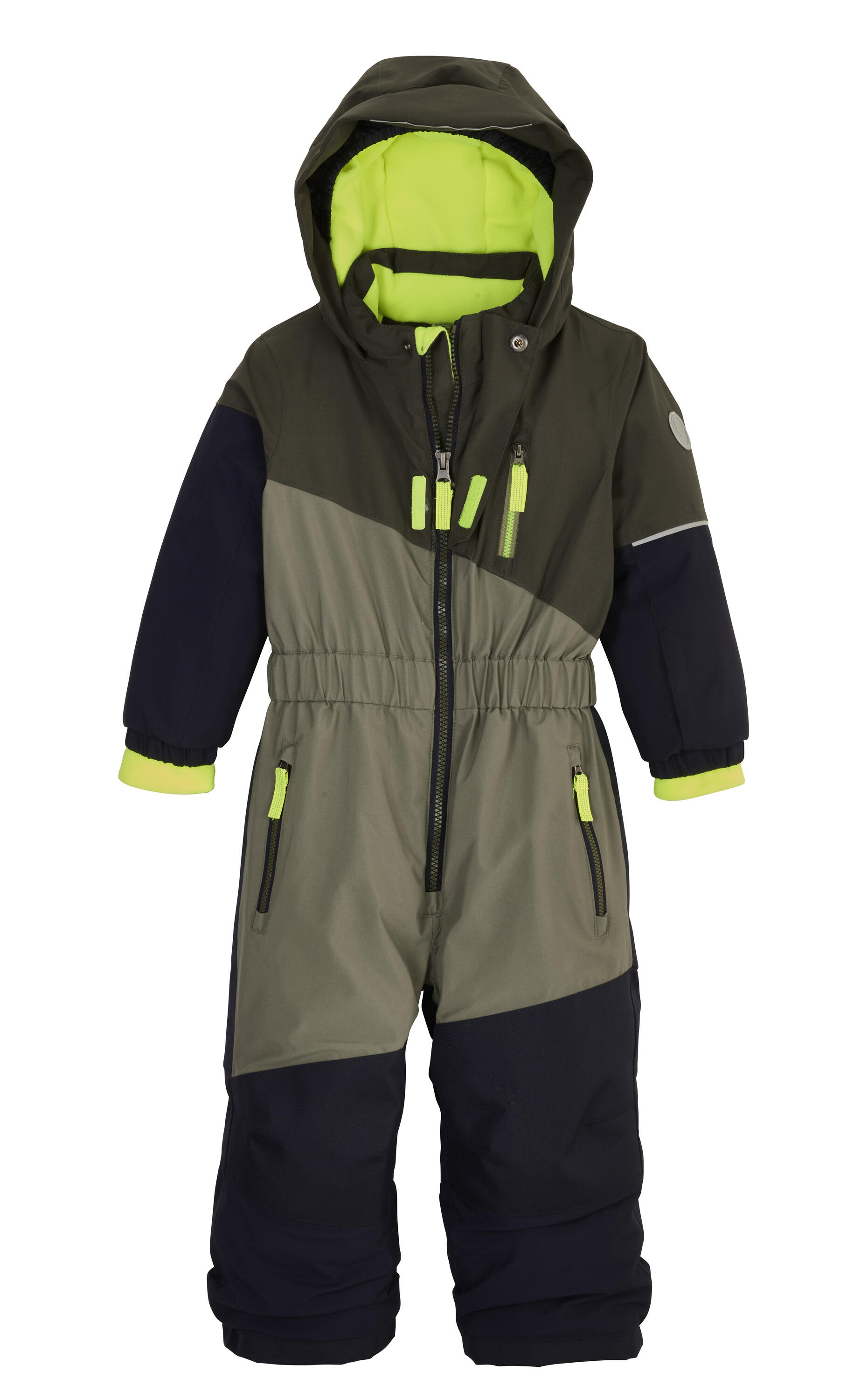 KILLTEC Ski-Overall FISW 27 Skioverall mit Kapuze Wintersport Kinder, Unisex dunkeloliv