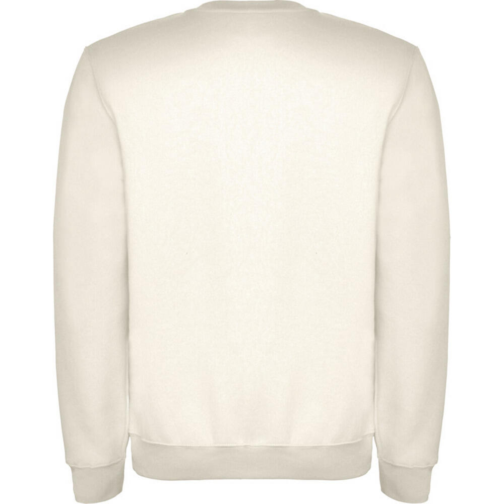 Unisex Clasica Crew Hals Sweatshirt voor volwassenen (Vintage Wit) 2/2