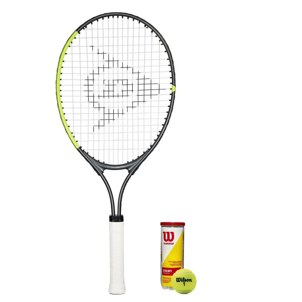 DUNLOP Dunlop SX Junior 25" Tennis Racket, Cover & 3 Balls