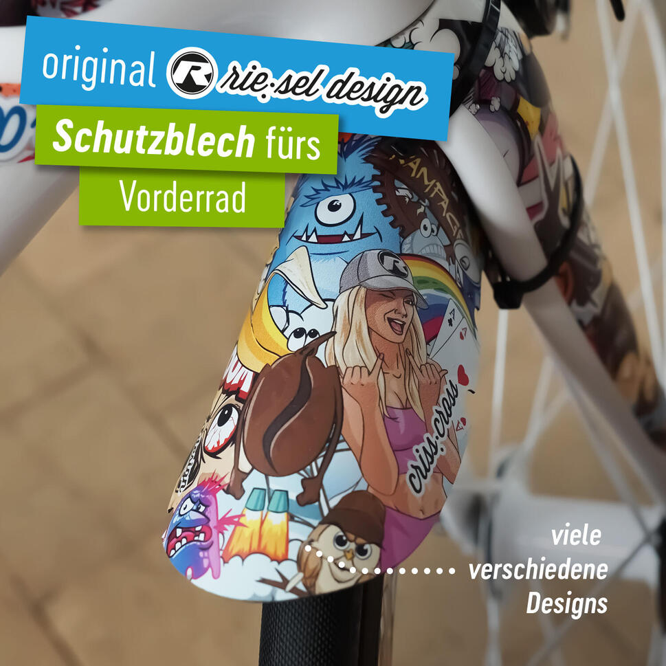 Przednie błotniki Riesel Design Stickerbomb Eyecatcher