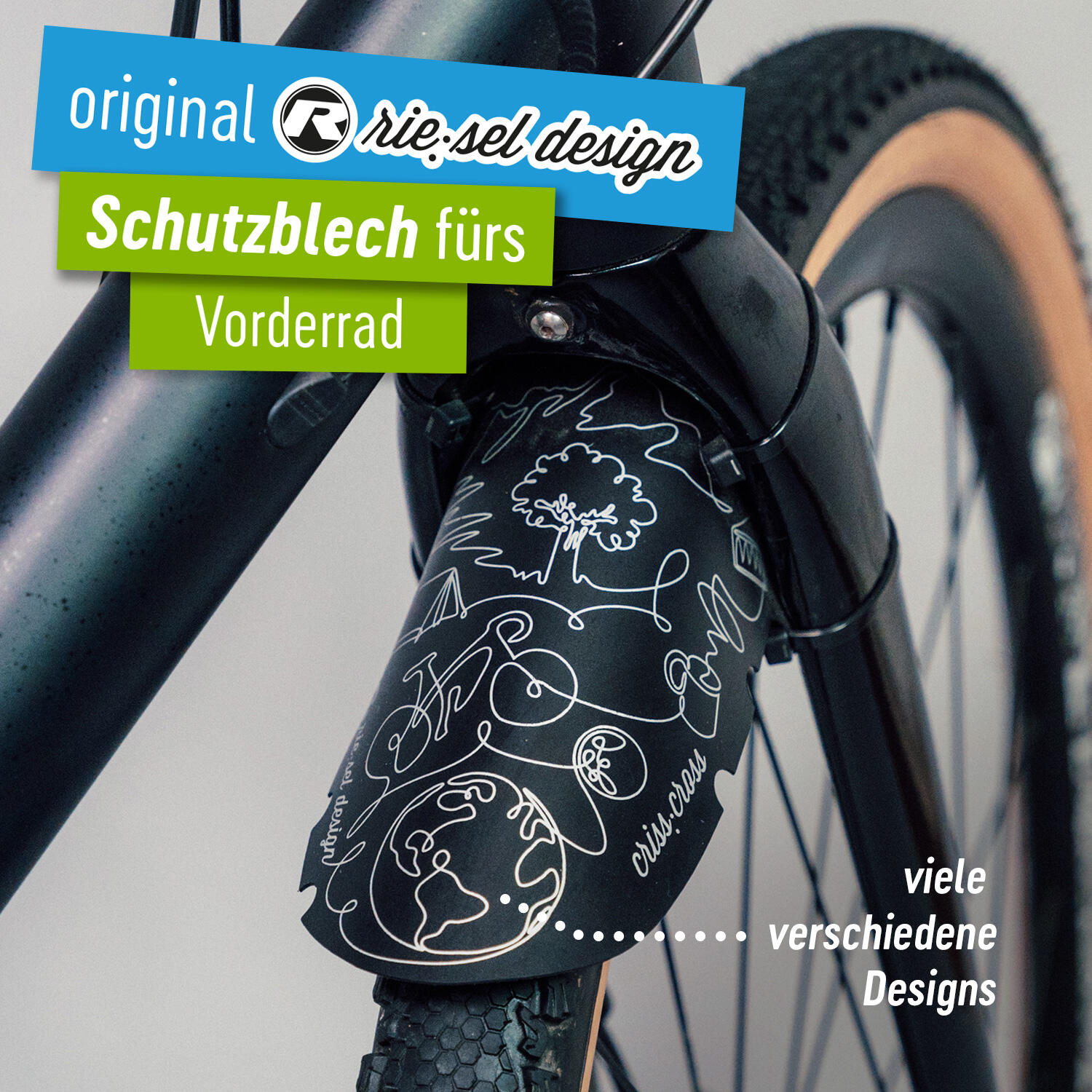 Schutzblech Mudguard Vorne Gravel Rennrad Fahrrad 24"/26"/27,5"/28" 2/6