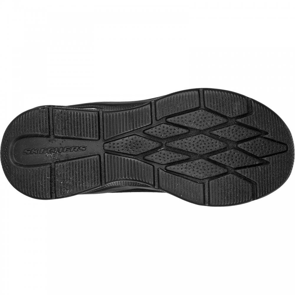 BUTY dziecięce SKECHERS TORVIX 403775L-BBK czarne na rzepę lekkie 34 4/7