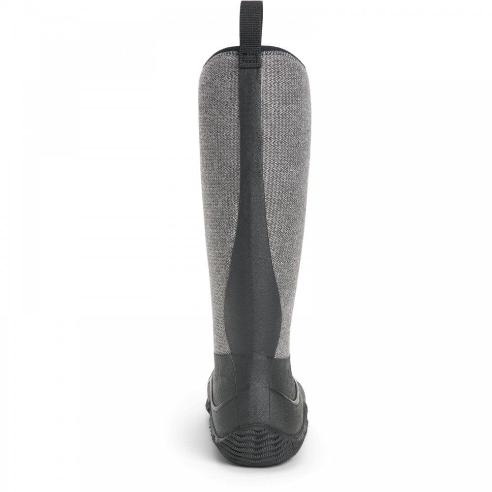 Muck Boots Hale | Black W/ Fuzzy Herringbone | Womens Wellingtons COL: 4/7