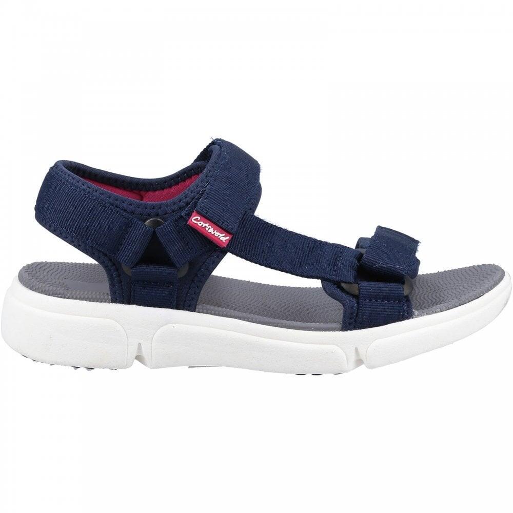 COTSWOLD Cotswold Alderton | Navy | Ladies Sporty Walking Sandals COL: Navy, SI