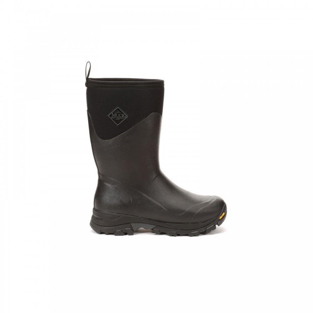 MUCK BOOTS Muck Boots Arctic Ice Mid AGAT | Black | Mens Mid-Calf Wellingtons COL
