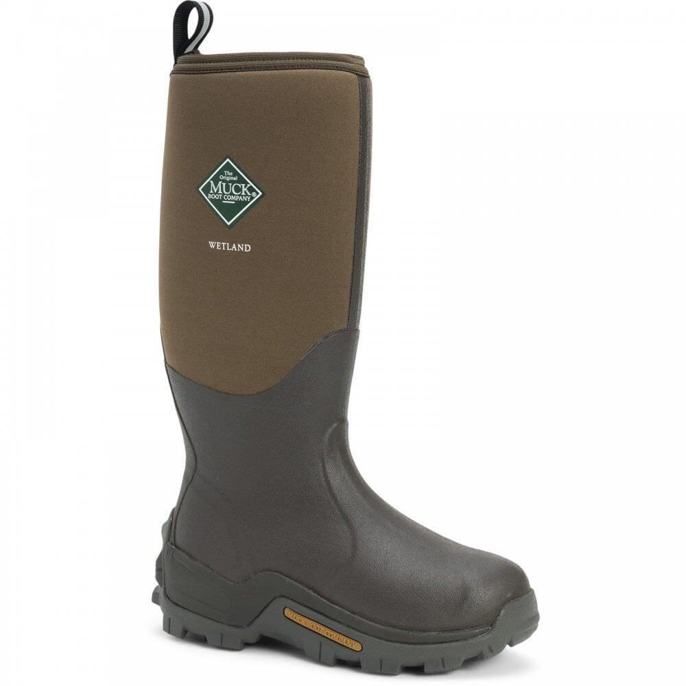 Muck Boots Wetland | Bark | Unisex Wellingtons COL: Bark, SIZE: UK 11 3/7
