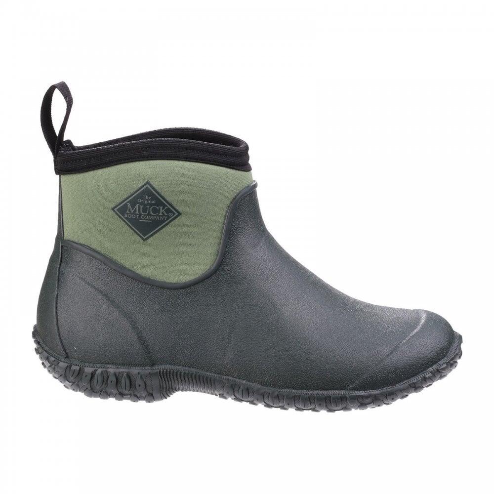 Muck Boots Muckster II Ankle | Green | Womens Pull-on Ankle Wellington