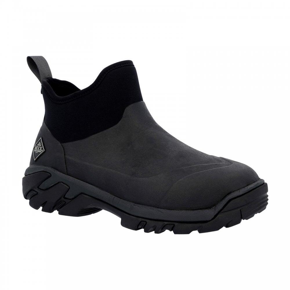 Muck Boots Woody Sport | Black/Dark Grey | Waterproof Pull-On Shoe COL 3/7
