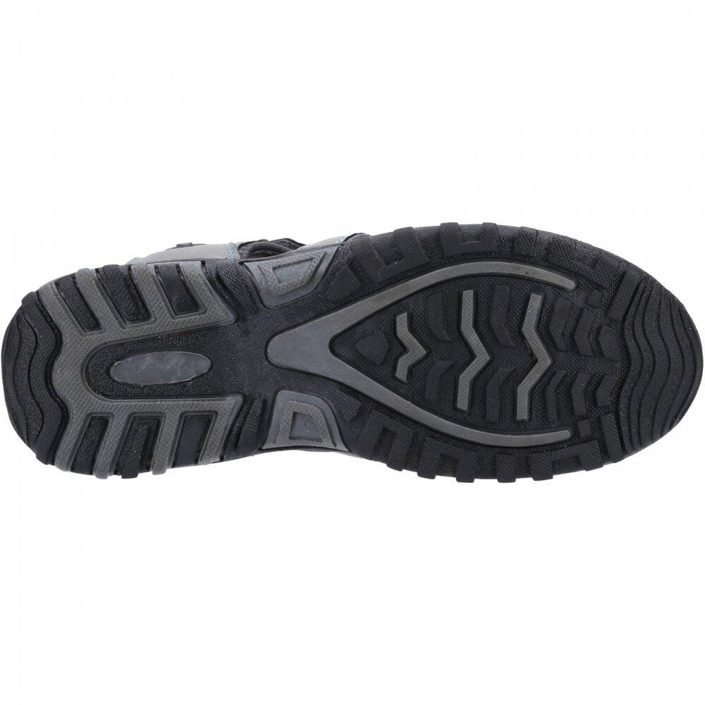 Cotswold Colesbourne | Grey/Turquoise | Womens Fisherman Style Sandals 5/7