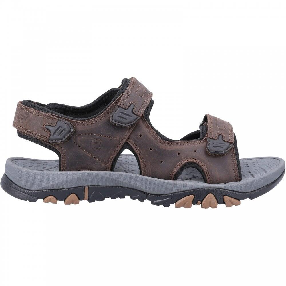Cotswold Lansdown | Brown | Mens Riptape Sandals COL: Brown, SIZE: UK 1/7