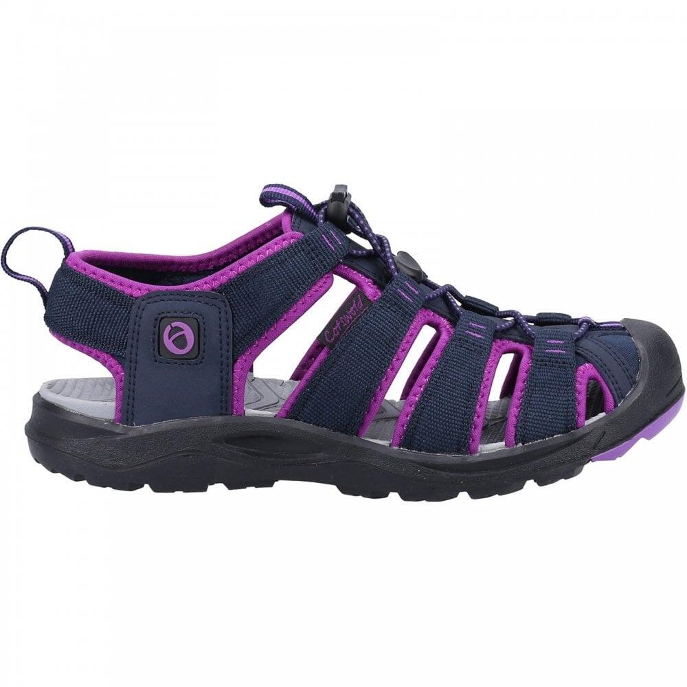 COTSWOLD Cotswold Marshfield | Navy/Berry | Womens Closed-Toe Sandals COL: Navy