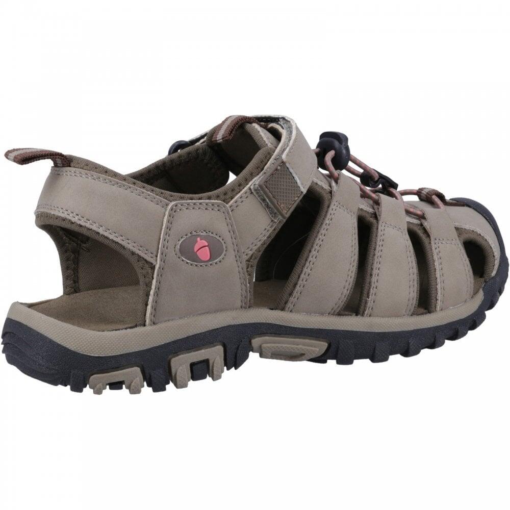 Cotswold Brimpsfield | Taupe | Mens Closed Toe Sandals COL: Taupe, SIZ 4/7