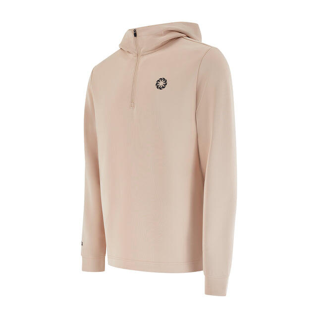 Męska Hoodie Essential - Piaskowa