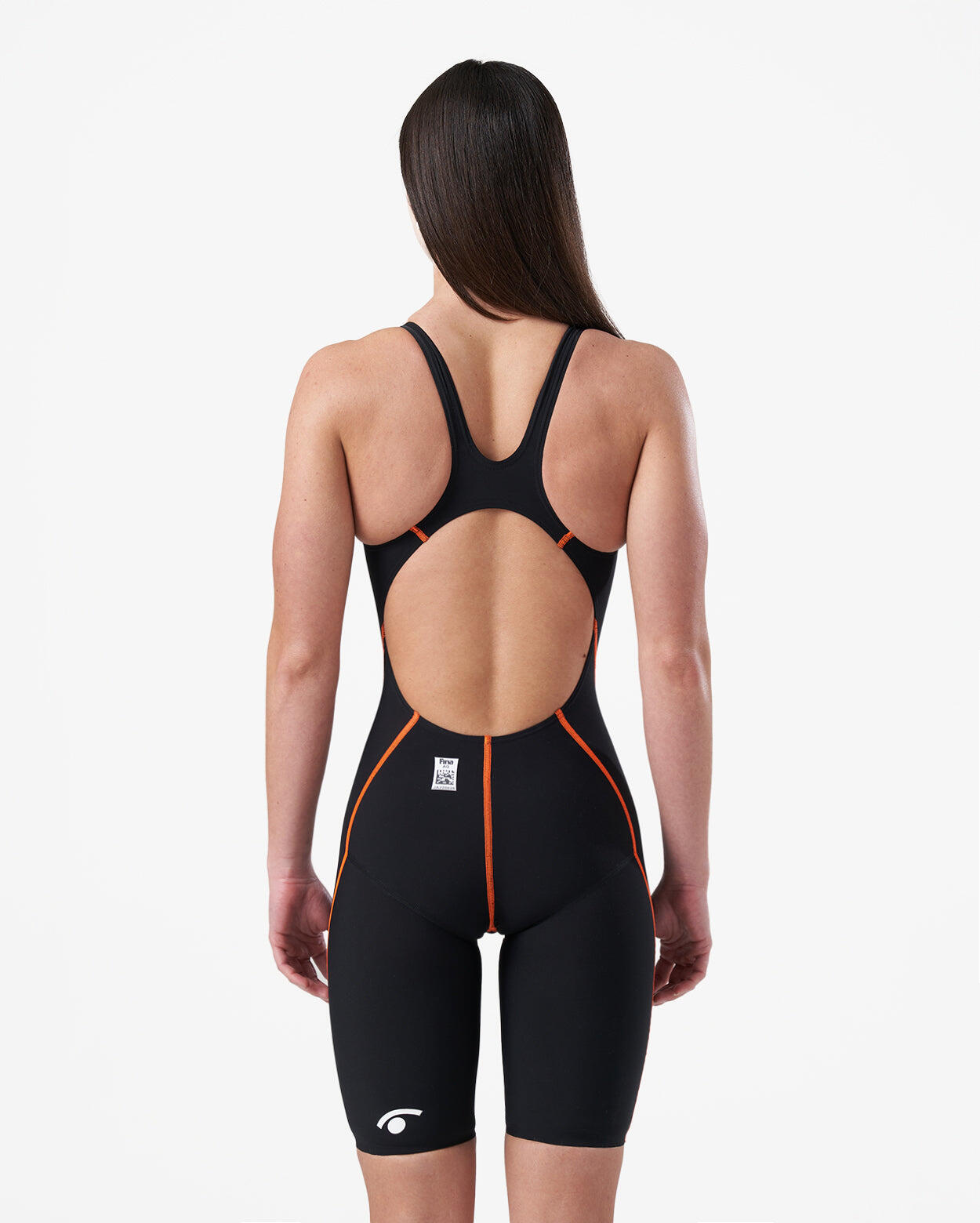 Maillot de baño femenino magenta en sintético matière pour la natation 2/5