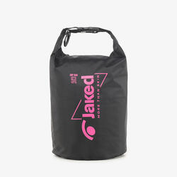Sac de fitness synthétique noir et fuchsia pour homme et femme
